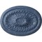 Ekena Millwork Saverne Ceiling Medallion, Hand-Painted Americana Crackle, 18 1/2"W x 13 1/2"H x 1 7/8"P CM18SAAMC - alternate 1